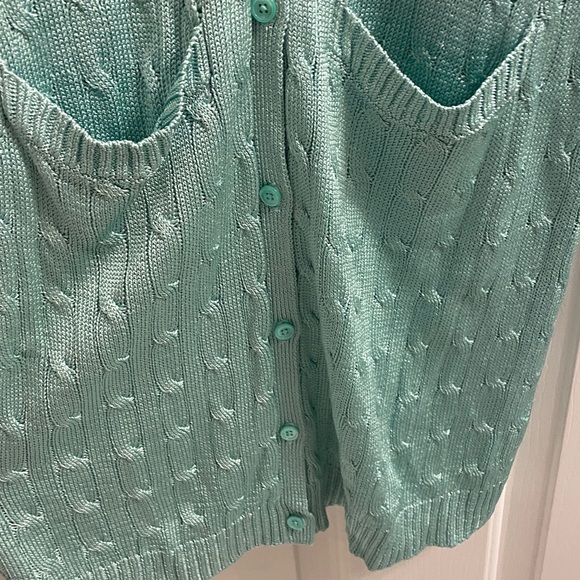 Ralph Lauren Silk Button Down Cardigan - Picture 7 of 16